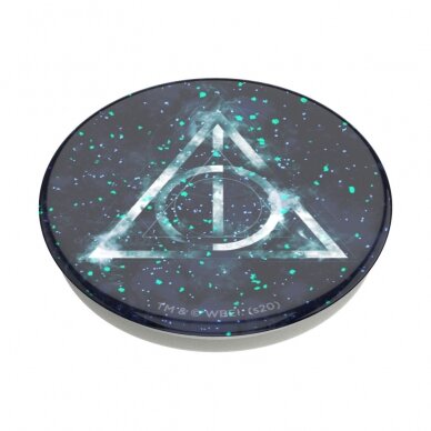 [Užsakomoji prekė] Laikiklis - Popsockets PopGrip - Glitter Deathly Hallows 4