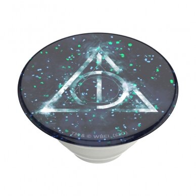 [Užsakomoji prekė] Laikiklis - Popsockets PopGrip - Glitter Deathly Hallows 6