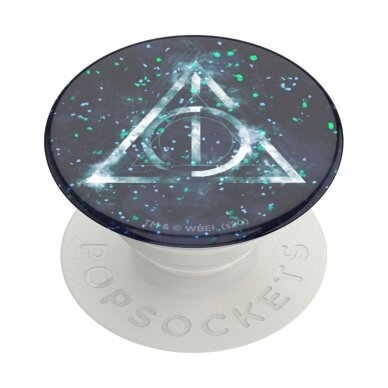 [Užsakomoji prekė] Laikiklis - Popsockets PopGrip - Glitter Deathly Hallows