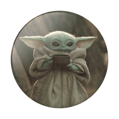 [Užsakomoji prekė] Laikiklis - Popsockets PopGrip - Sippin Yoda 2