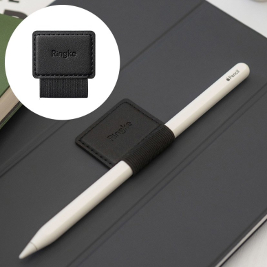 [Užsakomoji prekė] Suport Stylus Pen Autoadeziv (set 1) - Ringke - Juodas