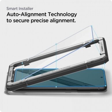 Ekrano Apsauginis Stiklas SPIGEN ALM GLAS.TR 2-pakuotės GALAXY S21 FE 8