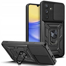 Tech-Protect CamShield Pro Case for Samsung Galaxy A15 4G / 5G - juodas