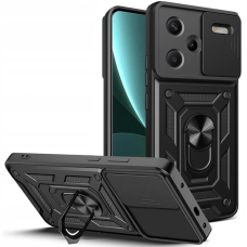 Dėklas Tech-Protect CamShield Pro  Xiaomi Redmi Note 13 Pro+ 5G - Juodas