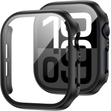 Tech-Protect Defense360 Apsauginis stiklas Dėklas Apple Watch 10 (46mm) - Juodas