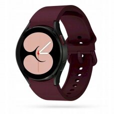 Tech-Protect IconBand Apyrankė Samsung Galaxy Watch 4 / 5 / 5 Pro / 6 / 7 / FE - burgundy