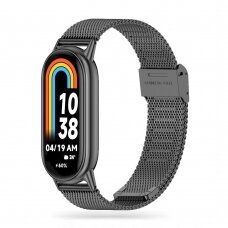 Tech-Protect MilaneseBand Apyrankė Xiaomi Smart Band 8 / 8 NFC - Juodas