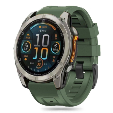 Tech-Protect Silicone Apyrankė Garmin Fenix 5S / 5S PLUS / 6S / 6S Pro / 7S / 8 (43MM) - Žalias