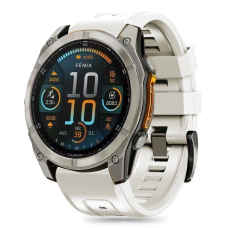 Tech-Protect Silicone Apyrankė Garmin Fenix 5S / 5S PLUS / 6S / 6S Pro / 7S / 8 (43MM) - Titanium