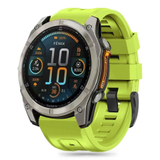 Tech-Protect Silicone Strap Garmin Fenix 5 / 6 / 6 Pro / 7 / 8 (47 mm) / E - Žalias