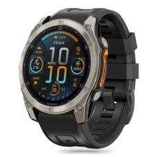 Tech-Protect Silicone Strap Garmin Fenix 5 / 6 / 6 Pro / 7 / 8 (47mm) / E - Juodas