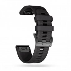 Tech-Protect Smooth Dėklas Garmin Fenix ​​3 / 5X / 3HR / 5X Plus / 6X / 6X Pro / 7X - Juodas