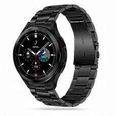 Tech-Protect Stainless Apyrankė Samsung Galaxy Watch 4/5/5 Pro/6/7/FE - Juodas