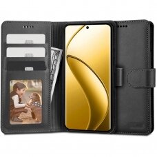 Tech-Protect Wallet Dėklas Realme 12 Pro 5G / 12 Pro+ 5G - Juodas