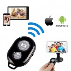 [Užsakomoji prekė] Telecomanda Selfie Stick - Techsuit Bluetooth Control (RMC-01) - Juodas