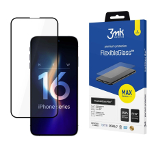 Apsauginis stiklas 3mk FlexibleGlass Max for iPhone 16 Pro