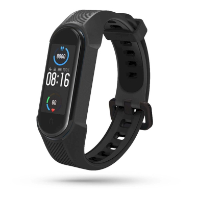 Tech-Protect Armor Apyrankė Xiaomi Mi Smart Band 5 / 6 / 6 NFC - Juodas