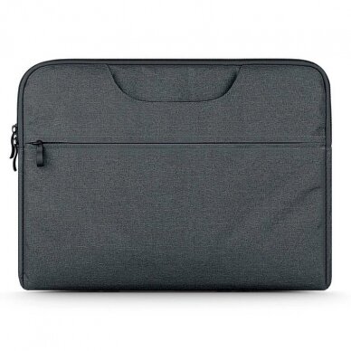 Tech-Protect Briefcase Krepšys a 15-16 laptop - tamsiai pilkas 1