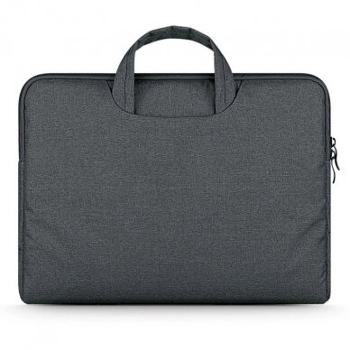 Tech-Protect Briefcase Krepšys a 15-16 laptop - tamsiai pilkas