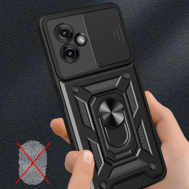 Tech-Protect CamShield Pro Dėklas Motorola Moto G55 5G - Juodas 4