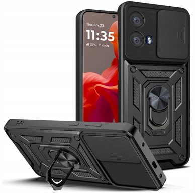 Tech-Protect Camshield Pro Case for Motorola Moto G85 5G - juodas