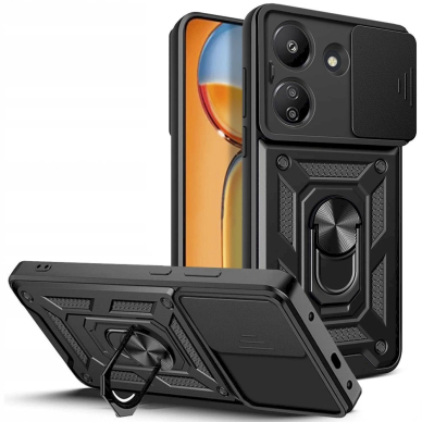 Tech-Protect CamShield Pro case for Xiaomi Redmi 13C / Poco C65 - juodas