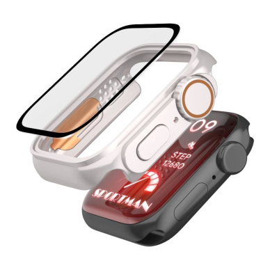 Tech-Protect Defense360 Dėklas Apple Watch 46mm - Juodas - Oranžinis 1