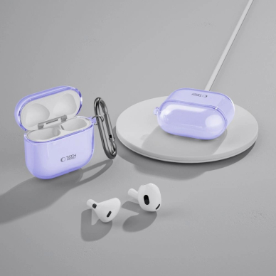 Tech-Protect FlexAir Dėklas AirPods 4 - Violetinis 6