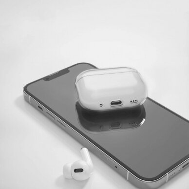 Tech-Protect FlexAir Dėklas Apple AirPods Pro 1 / 2 - Permatomas 6