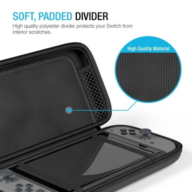 Tech-Protect HardPouch Dėklas Nintendo Switch / Switch OLED - Juodas 3