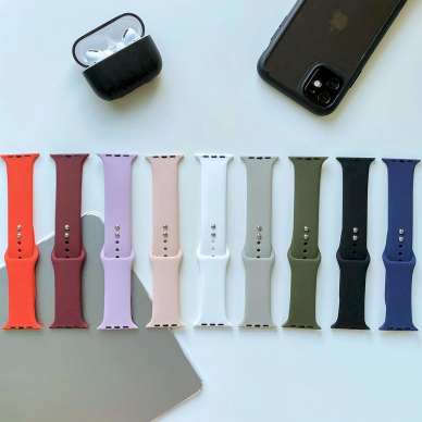 Tech-Protect Apyraknė Apple Watch 4 / 5 / 6 / 7 / 8 / 9 / SE (38/40/41 mm) - Rožinis 2