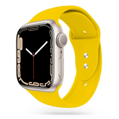 Tech-Protect Apyraknė Apple Watch 4 / 5 / 6 / 7 / 8 / 9 / SE / Ultra 1 / 2 (42/44/45/49 mm) - Geltonas