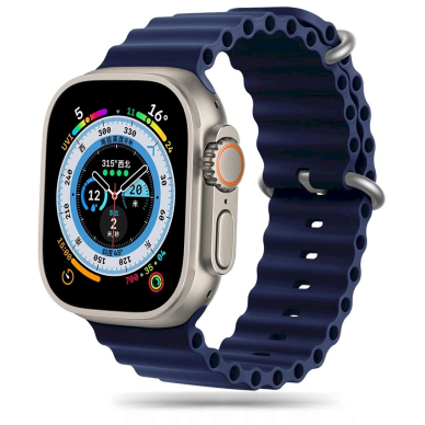 Tech-Protect IconBand Pro Apyrankė Apple Watch 4 / 5 / 6 / 7 / 8 / 9 / SE / Ultra 1 / 2 (42/44/45/49 mm) - navy blue