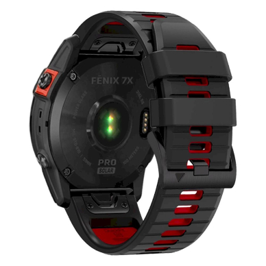 Tech-Protect IconBand Pro Apyrankė Garmin Fenix ​​3 / 5X / 3HR / 5X Plus / 6X / 6X Pro / 7X - Juodas red 3