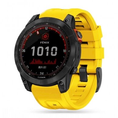 Tech-Protect IconBand Apyrankė Garmin Fenix ​​5 / 6 / 6 Pro / 7 - Geltonas 1