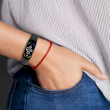 Tech-Protect IconBand Apyrankė Xiaomi Mi Smart Band 5 / 6 / 7 / NFC - Rožinis 2