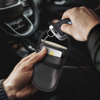 Tech-Protect KLR100 RFID Blocking Car Key Dėklas - Juodas 4