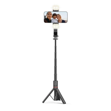 Tech-Protect L05S Bluetooth Asmenukių lazda tripod up to 105cmLED lamp - Juodas 9