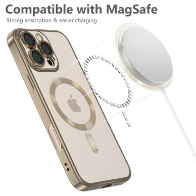 Tech-Protect MagFlex MagSafe Dėklas iPhone 16 Pro Max - Gold 3