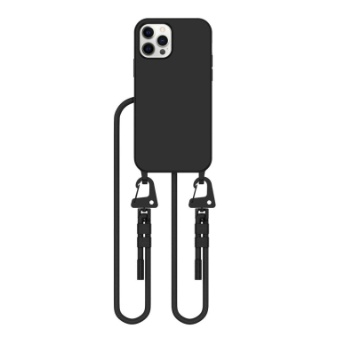 Dėklas Tech-Protect MagNecklace MagSafe  iPhone 12 / 12 Pro - Juodas 1