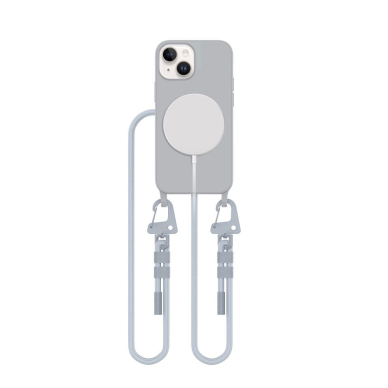 Dėklas Tech-Protect MagNecklace MagSafe  iPhone 13 MINI - Pilkas