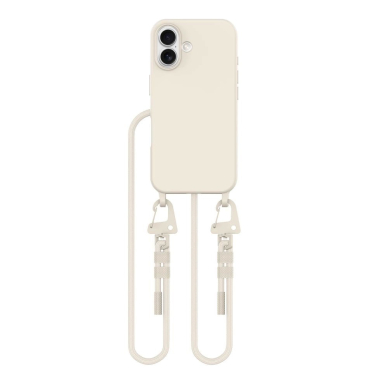 Tech-Protect MagNecklace MagSafe Dėklas Lanyard iPhone 16 - Smėlinis 1