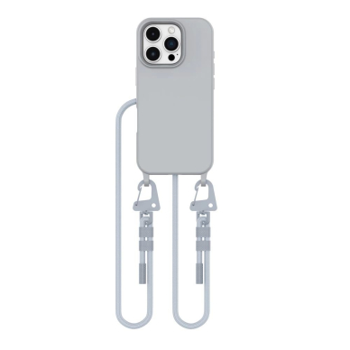 Tech-Protect MagNecklace MagSafe Dėklas Lanyard iPhone 16 Pro - Pilkas 1