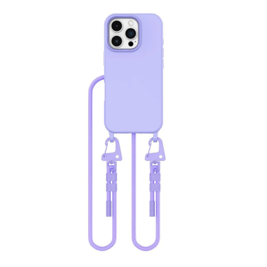 Tech-Protect MagNecklace MagSafe Dėklas Lanyard iPhone 16 Pro Max - violetinis 1