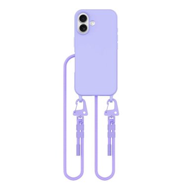 Tech-Protect MagNecklace MagSafe Dėklas Lanyard iPhone 16 - violetinis 1