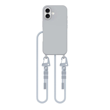 Dėklas Tech-Protect MagNecklace MagSafe iPhone 16 - Pilkas 1