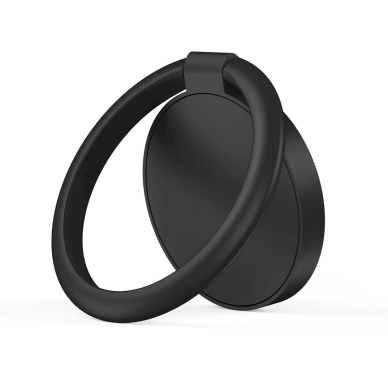 Tech-Protect Magnetic Phone Ring Laikiklis / ringstand function - Juodas