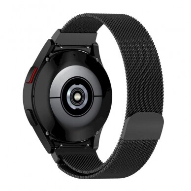 Tech-Protect MilaneseBand 2 Apyrankė Samsung Galaxy Watch 4/5/5 Pro/6/7/FE - Juodas 2