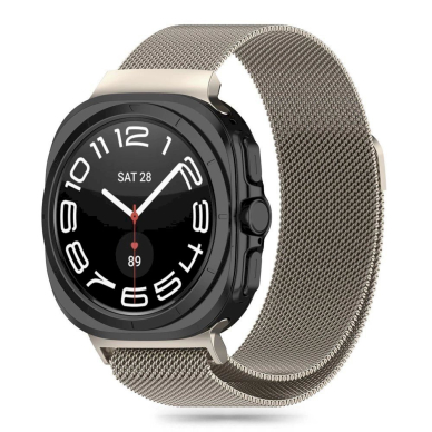 Tech-Protect MilaneseBand Samsung Galaxy Watch Ultra (47mm) - Smėlinis