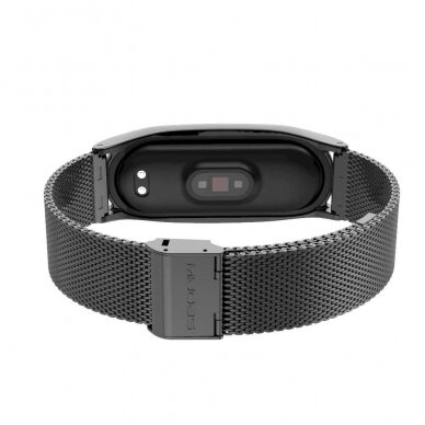 Tech-Protect MilaneseBand Apyrankė Xiaomi Mi Smart Band 5 / 6 / 6 NFC - Juodas 3